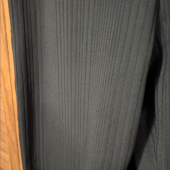 Alo Yoga Ribbed 7/8 Leggings Black Medium - Picture 5 of 5